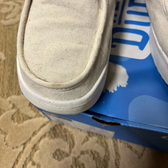 Hey Dude Wendy Peak Chambray - Cream 10 - Picture 8 of 16